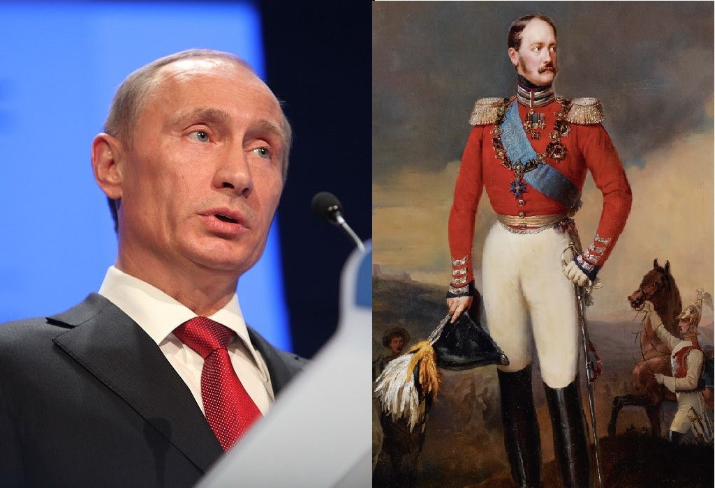 Schwächlinge vereint - Wladimir Putin und Nikolaus I.